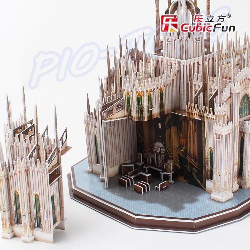 Duomo DI Milano 3D пазл модель для строительства храма сделай сам сборные игрушки