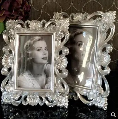 

6-дюймовая 7-дюймовая рельефная креативная фоторамка дворца, свадебное украшение