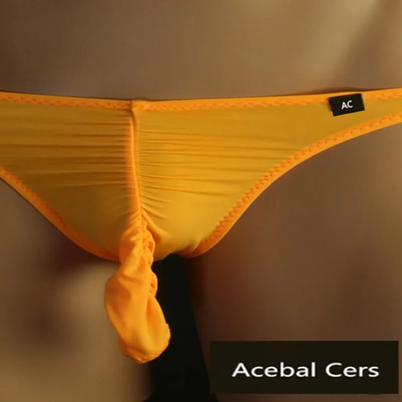 2017 Acebal Cers Мужское нижнее белье брендовые прозрачные карманы для геев и лесбиянок