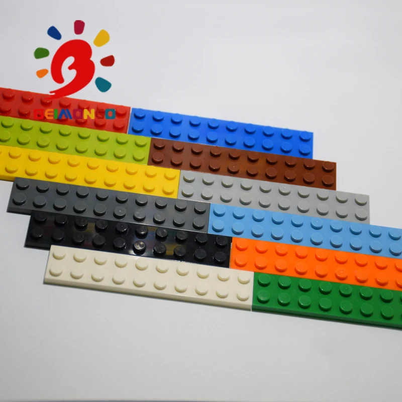 Бесплатная доставка! BEIMONGO блоки пластина 2x10 строительные 50 шт. обучающие и