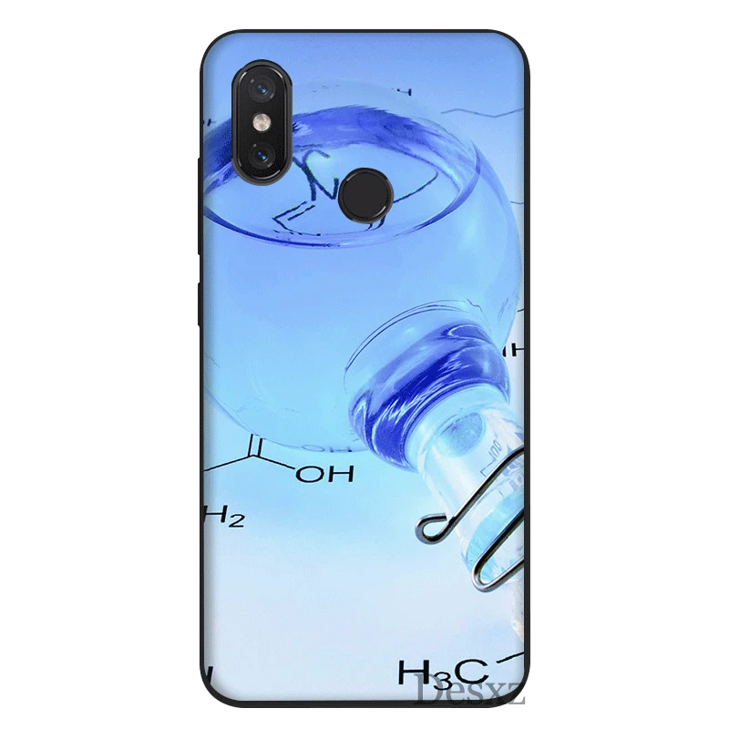 Чехол для мобильного телефона Xiaomi MiMAX3 6 8 9 10 SE A1 2 3 9T CC9 E Pro LiteSilicone Cover Биология и