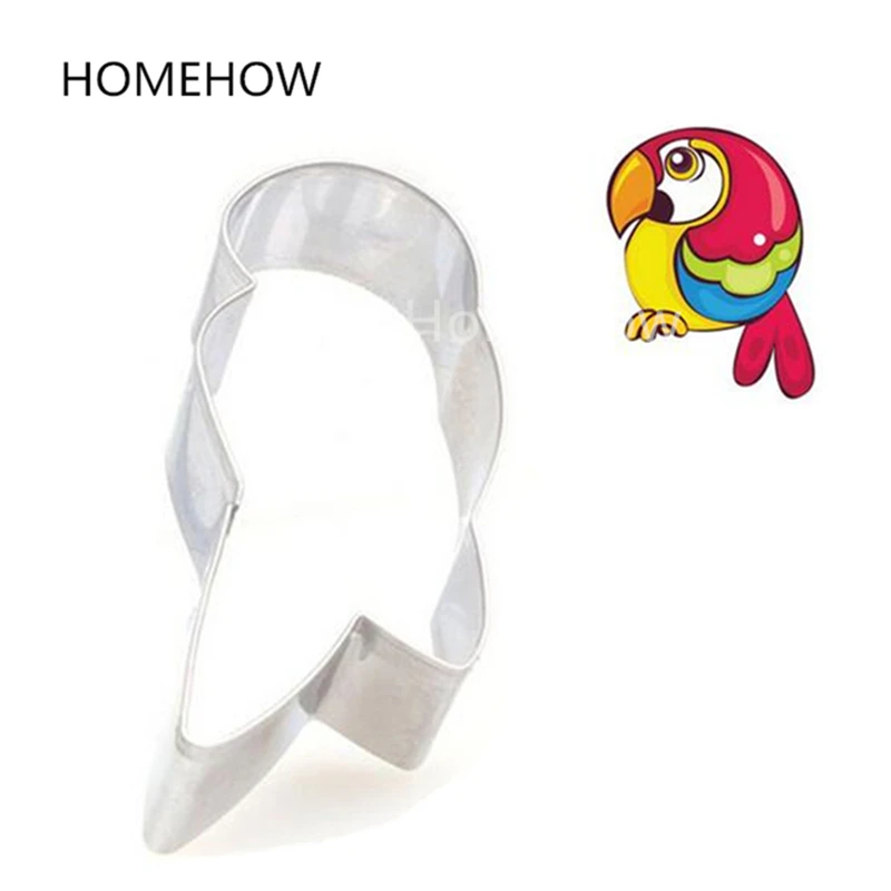1PC/Lot Stainless Steel Bird Parrot Biscuit Cutter Fondant Pastry Decoratings Tips Cake Cupcake Decorator Baking Tools | Дом и сад