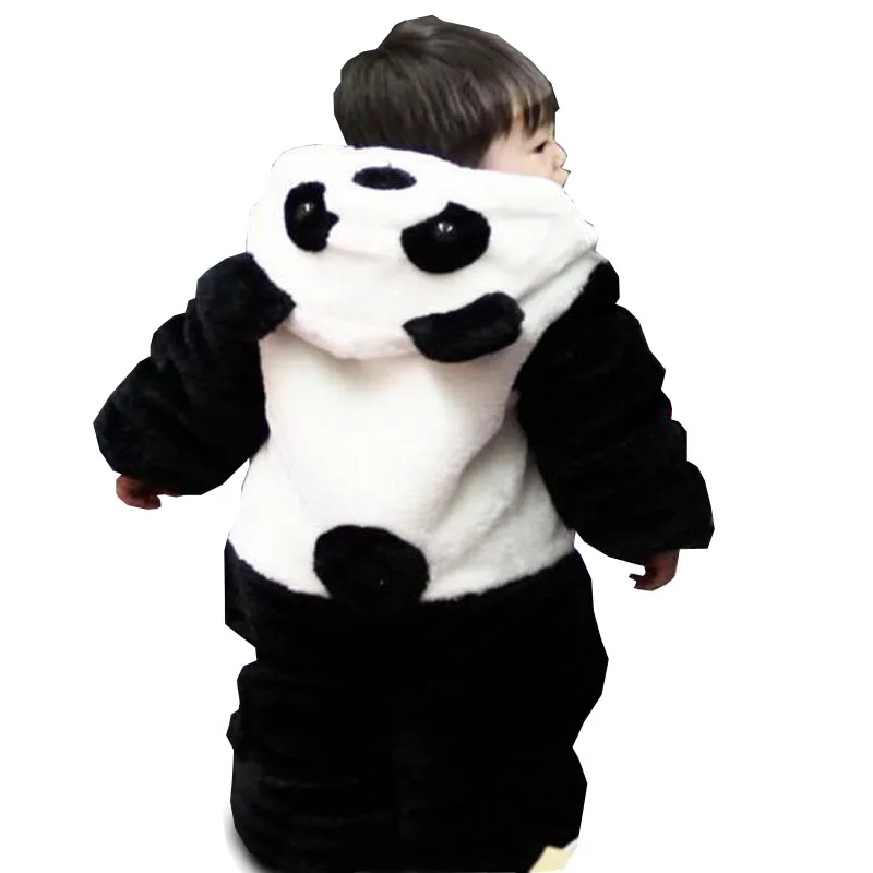 Детские комбинезоны с пандой комбинезон для новорожденных roupa de одежда маленьких