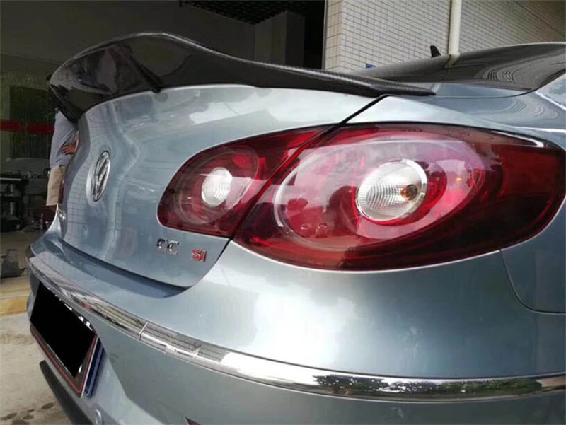Спойлер из углеродного волокна для Volkswagen CC (CC) 2009 2019 высококачественные спойлеры