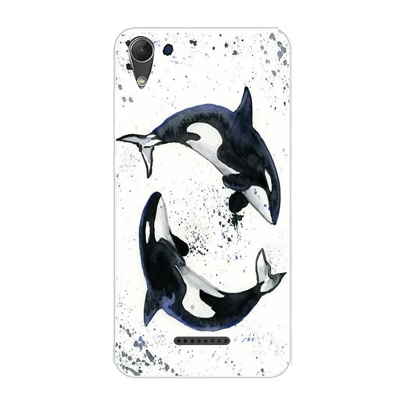 Чехол для Wiko Lenny 4 Lenny4 чехол 5 0 &quotМилый принт с животными и пейзажами задняя крышка