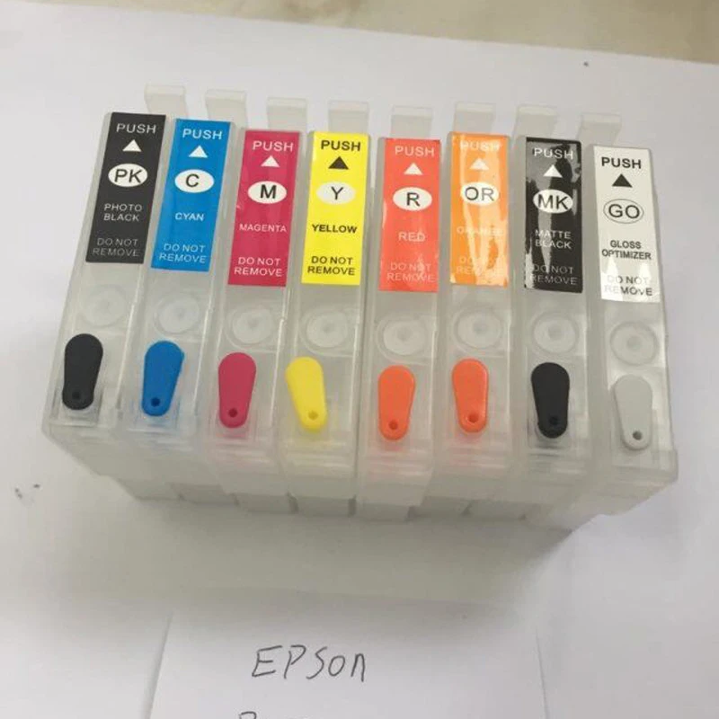Многоразовый картридж T3240 T3241 T3242 T3243 T3244 T3247 T3248 T3249 для принтера Epson P400 чернильный
