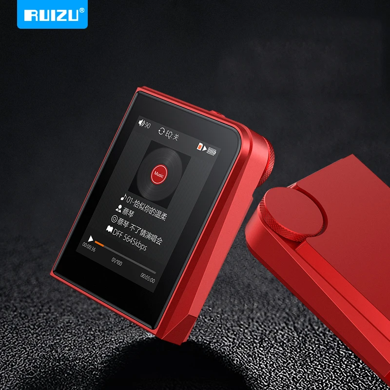 Портативный музыкальный MP3 плеер Yescool A50 металлический с поддержкой TF карты без