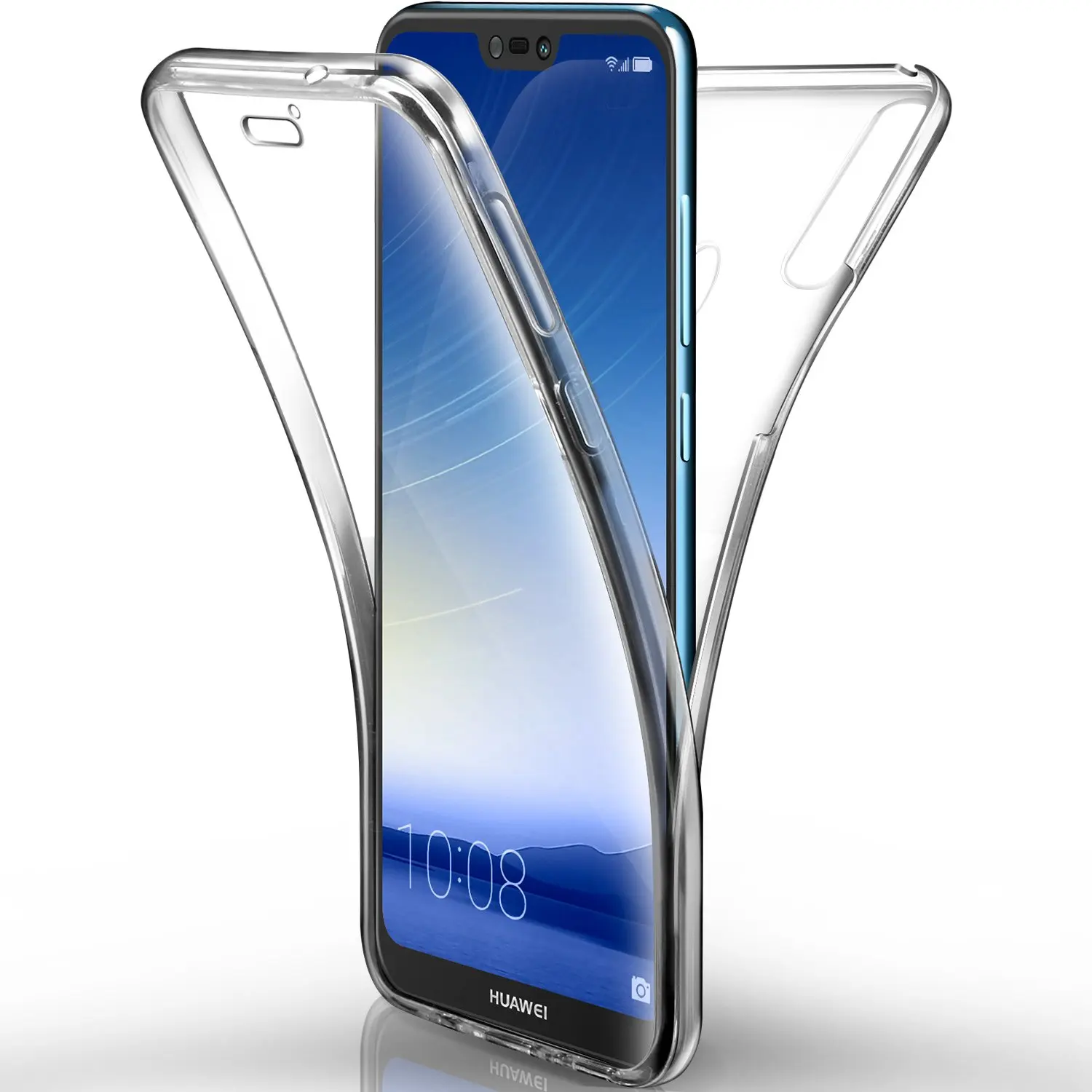 Для huawei P20 Lite P30 Pro P30Pro P20Pro P20Lite P30Lite чехол 360 градусов полный корпус силиконовый прозрачный чехол бампер чехол