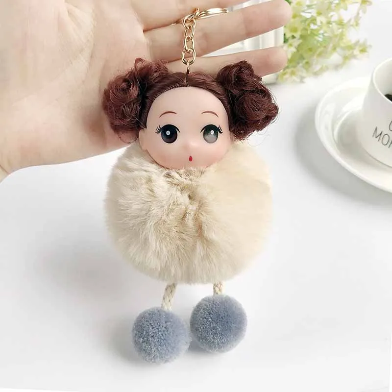 Кукла игрушка удача цепочка Кот колокольчик брелок кольцо держатель женские