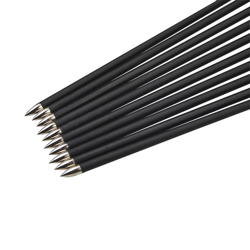 12pcs Archery Carbon Arrows With Arrow Quiver Spine 1200 Rubber Feather ID4.2mm Outdoor Bow Hunting Accessories | Спорт и