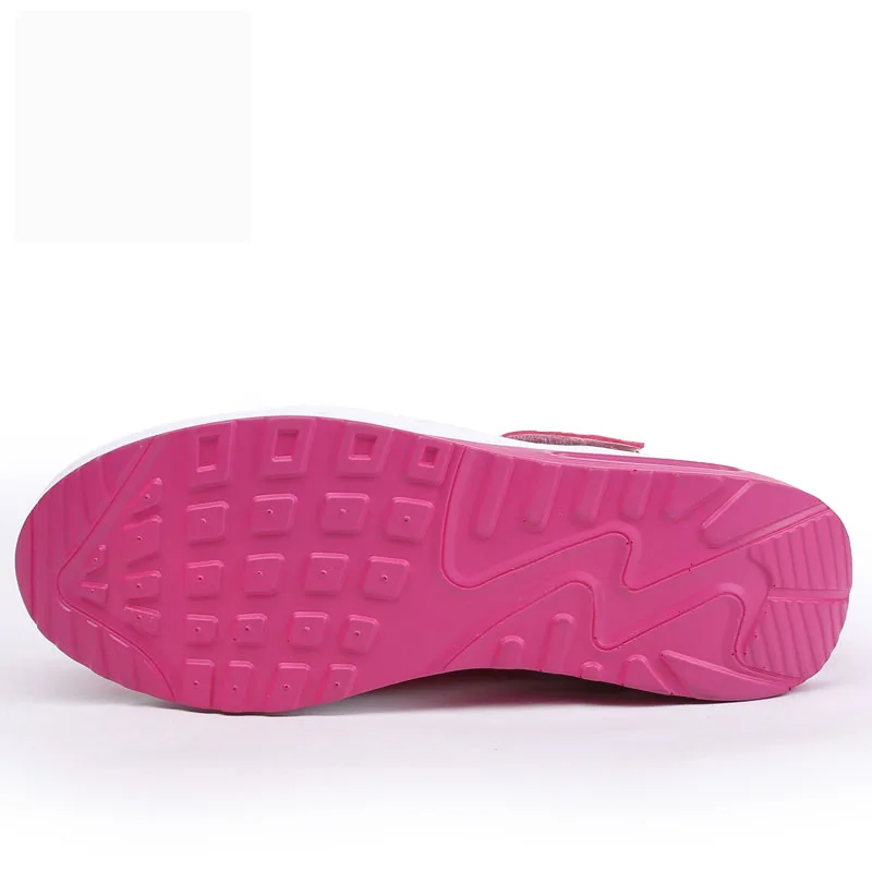 Женские летние туфли с пряжкой Повседневные Дышащие сетчатые на платформе