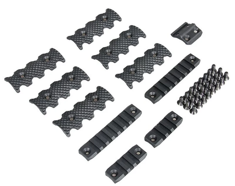Black Тактический Центурион руки CMR Rail Обложка набор аксессуаров Handguard протектор рук Guard Quad Rail Pannel чехлы - Цвет: Black