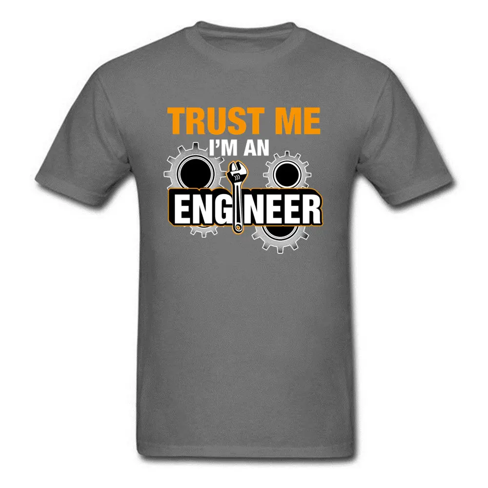 Забавные поговорки футболки для мужчин с надписью Geek Trust Me I Am An Engineer стимпанк