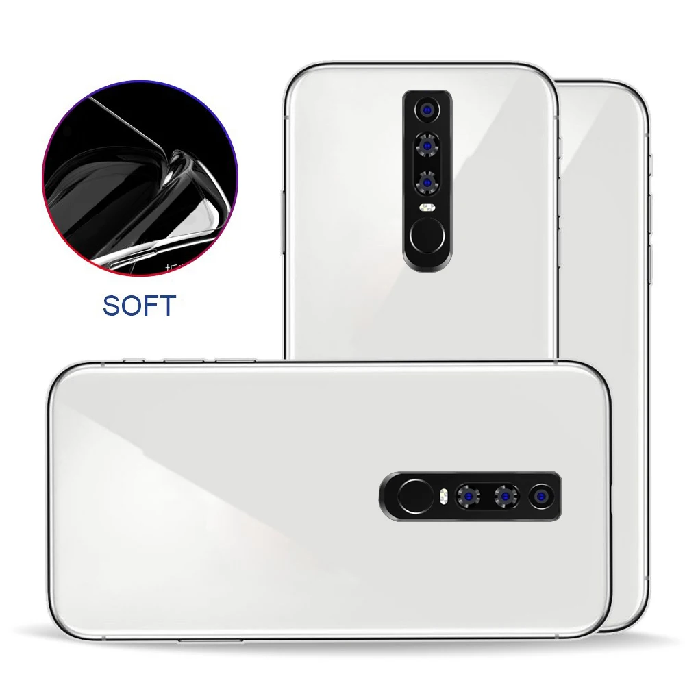 Прозрачный противоударный силиконовый прозрачный чехол для телефона Huawei MATE RS |