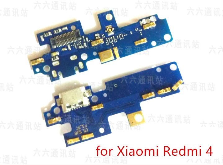 Шлейф для зарядного порта USB Xiaomi Redmi 4/Redmi4 Pro Prime гибкий кабель с разъемом микро док