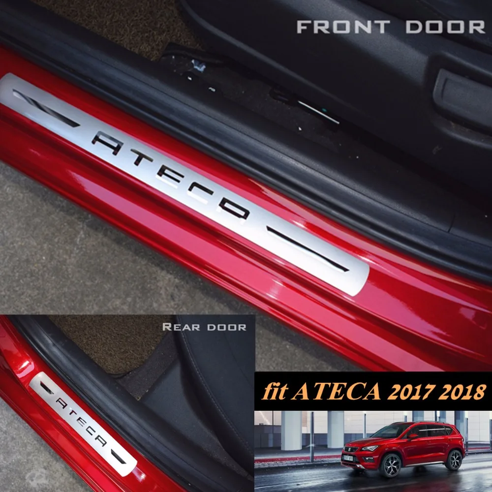 Новая защитная Накладка на порог автомобильной двери ATECA FR X Perience из нержавеющей