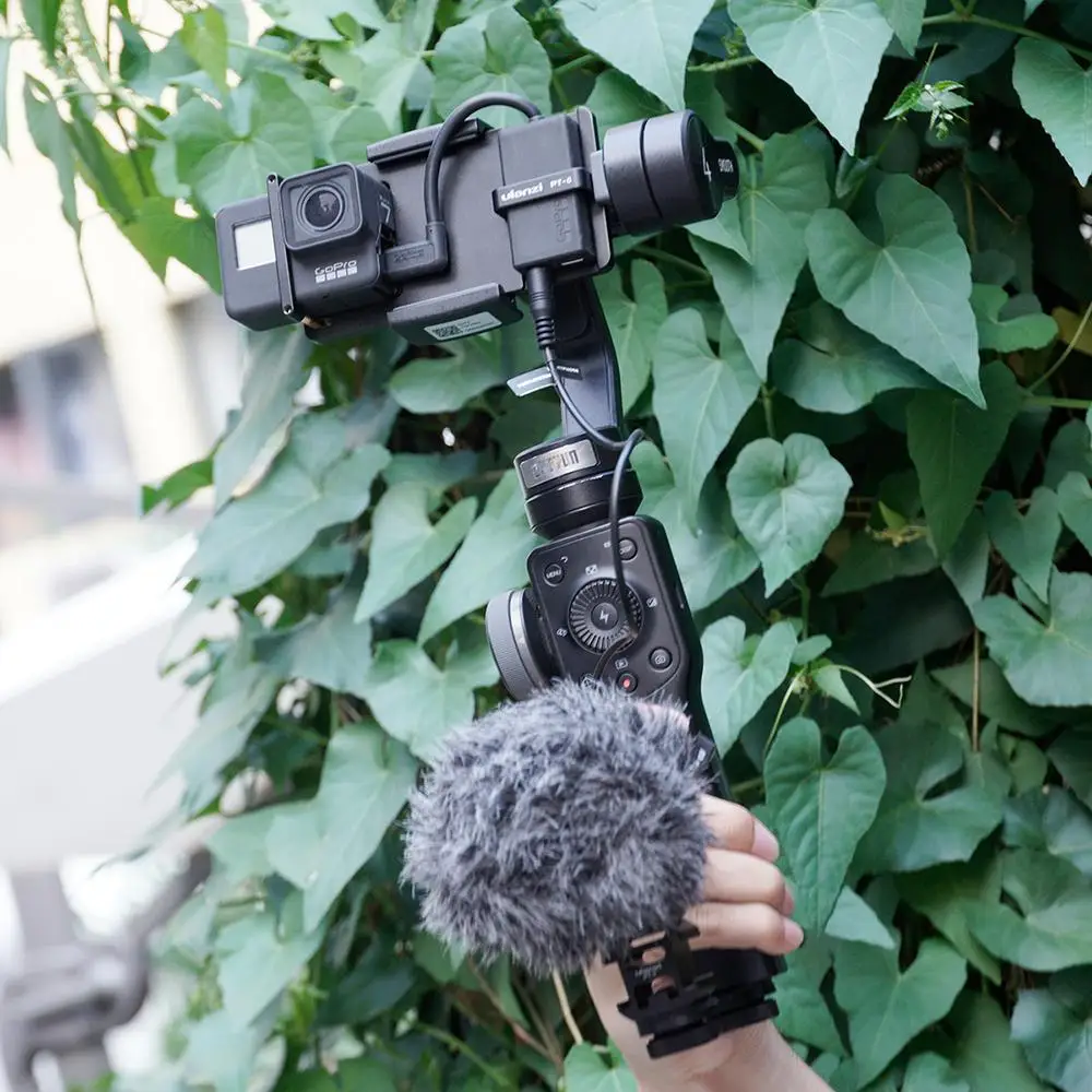 Yiwa ULANZI PT-6 Адаптер для GoPro Hero 7 6 5 универсальный переключатель Монтажная пластина для DJI Osmo Mobile 2 Zhiyun Smooth 4