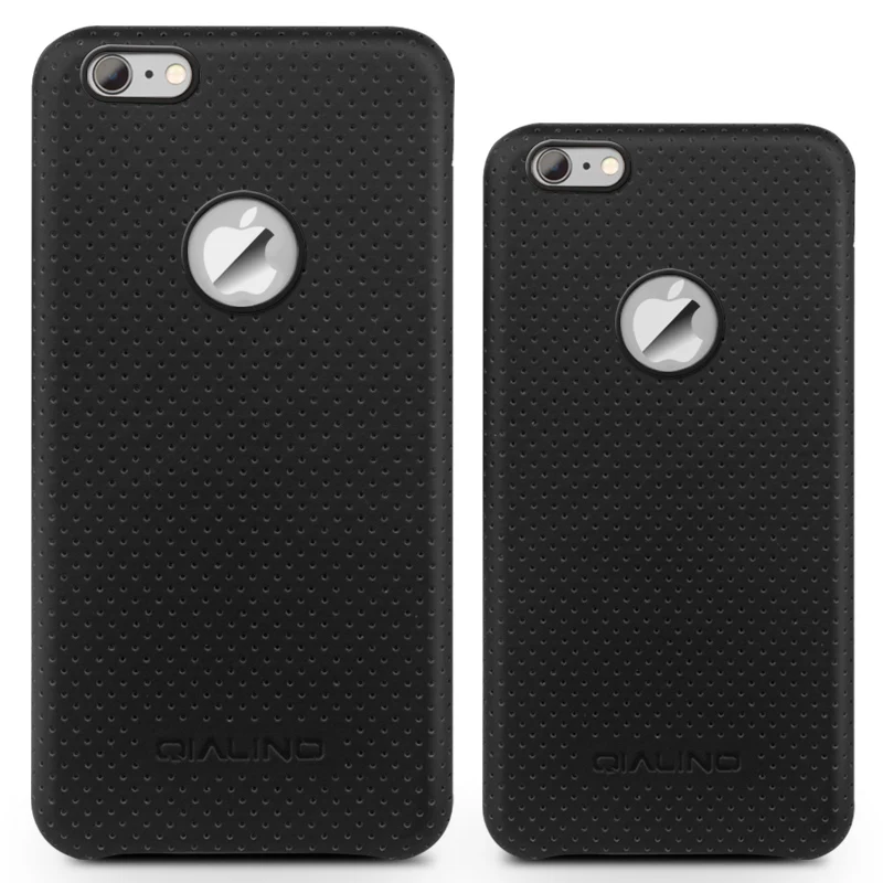 QIALINO Роскошный чехол для iPhone6 6 s модный Ультратонкий телефона из натуральной кожи