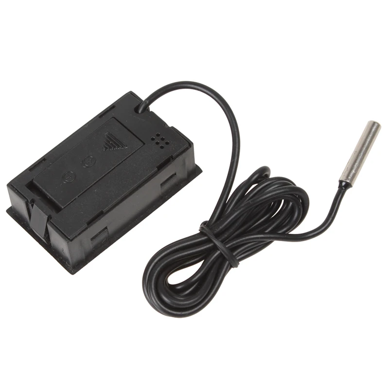 ЖК-дисплей Водонепроницаемый зонд Аквариум воды цифровой термометр холодильник