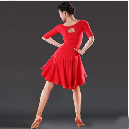 Платье для латиноамериканских танцев сексуальные шелковые бархатные рубашки