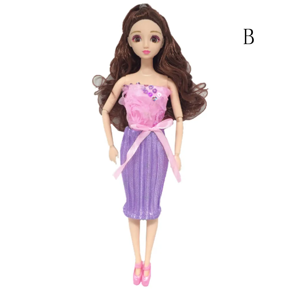 

Fashion Multi-Style Noble Party Gown Princess Doll Dress For Doll Design Outfit Best Gift For Girl' Doll Accessories