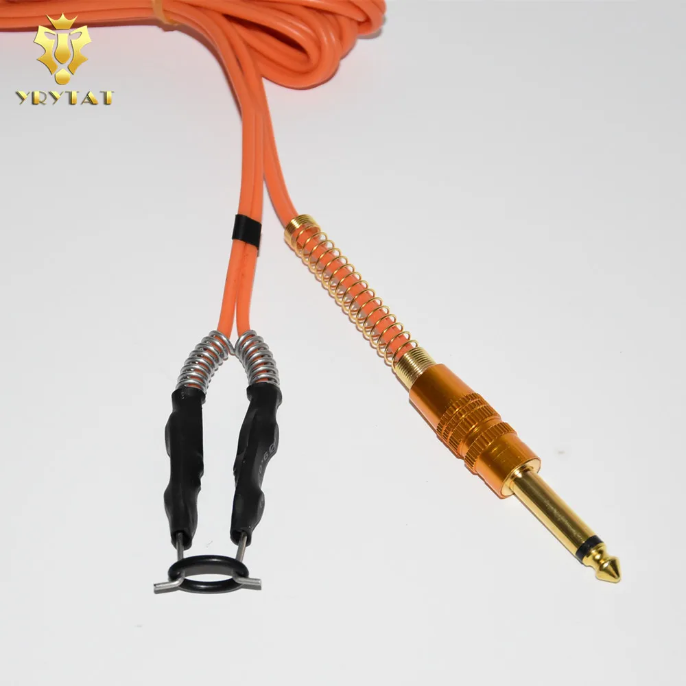 2017 YRYTAT изготовленный на заказ Топ силиконовый зажим для татуировки шнур набора