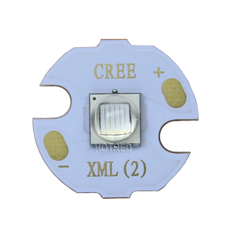 1 шт. светодиодный диодный светильник Epi s 5050 XML T6 10 Вт УФ заменяемый CREE XML2