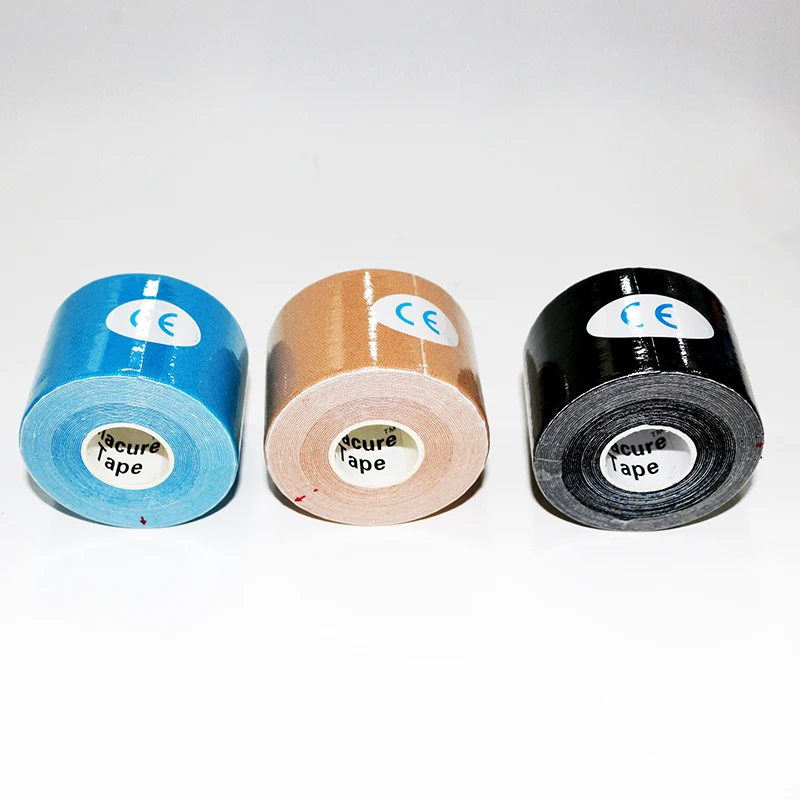 Macure Tape20 цвет 5см5м Спортивная Кинезиология Лента Хлопок Рок физиотерапия Баскетбол Футбол к активный колено боль мышцы ленты