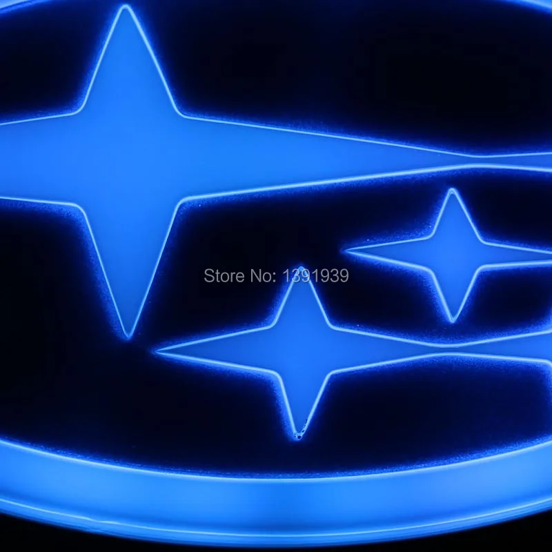 СВЕТОДИОДНЫЙ Автомобильный светильник 140x73 мм красный/синий/белый для Subaru Outback