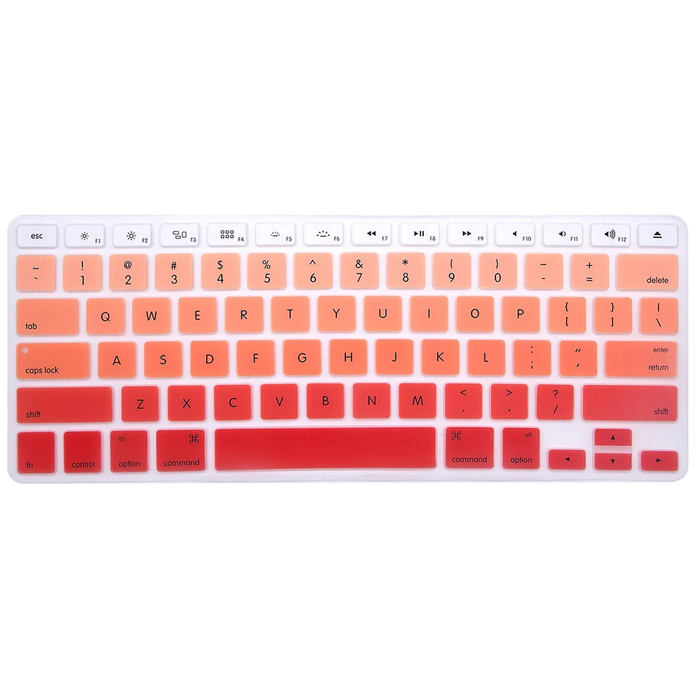 Полная распродажа 100 шт./лот силиконовая клавиатура на английском языке защитная