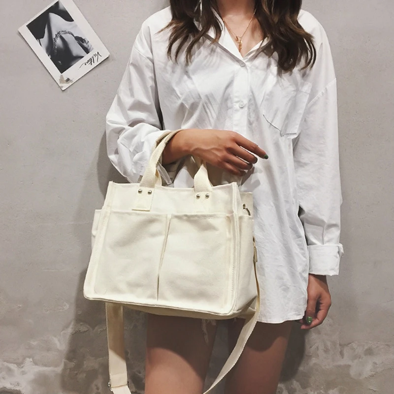 Youda большие емкости повседневные парусиновые сумки практичная сумка через плечо