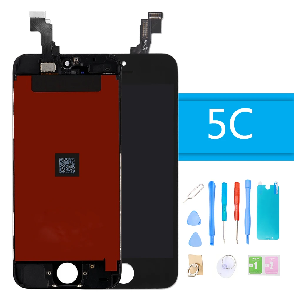 Оригинальное качество замена экрана для iPhone 5C lcd сенсорный экран дисплей