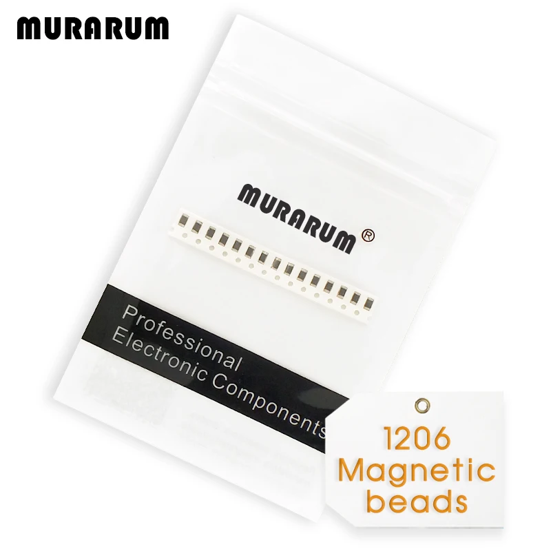 Фото MURARUM 200PCS ferrite bead 1206 (3216) 25% tolerance chip ferrites smd 10 ohm ~ 600 magnetic beads Обустройство дома MURARUM 200PCS ferrite bead 1206 (3216) 25% tolerance chip ferrites smd 10 ohm ~ 600 magnetic beads Обустройство дома