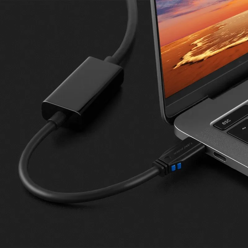USB C VGA type (Совместимость с Thunderbolt 3) кабель совместимый для MacBook Pro/MacBook Air/iPad Pro 2018/iMac