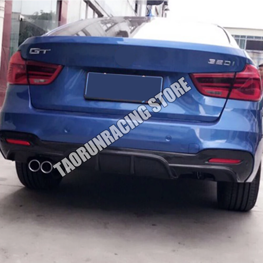 F34 GT диффузор для заднего бампера из углеродного волокна BMW 320i 328i 335i с упаковкой M