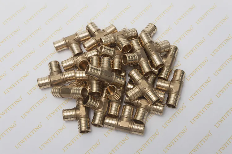 Тройники без свинца LTWFITTING 3/4 &quotx 3/4&quot x &quot латунный фитинг для обжимных труб из