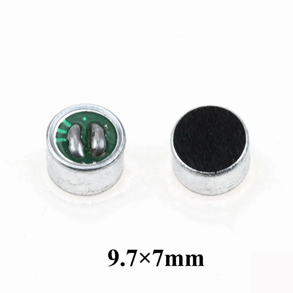 JCD 9 7 мм x мм/10x7 мм/6x5 мм/6 2 мм/4 5*2 мм/4*1 5 Pin микрофонная капсула Электрет Конденсор