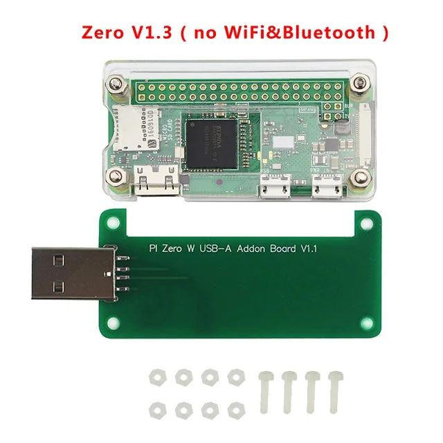 Kit D Новое поступление Raspberry Pi Zero BadUSB Addon плата USB-A разъем для Raspberry Pi Zero W/Raspberry Pi Zero 1,3 - Цвет: Kit D