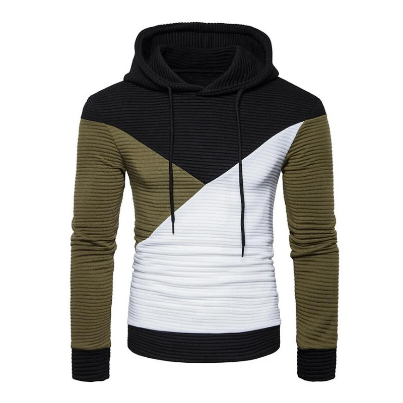 Covrlge Brand Hoodies Men 2018 Spring Male Long Sleeve Hoodie Hip Hop Pullover Sweatshirt Mens Slim Tracksuit MWW093 | Мужская одежда