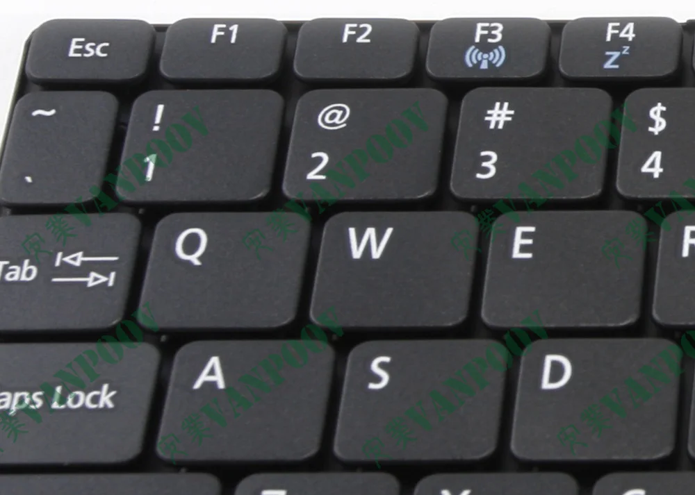 Клавиатура для ноутбука Acer Aspire One D255 D260 521 533 черная матовая версия США MP-09H23U4-6984 |