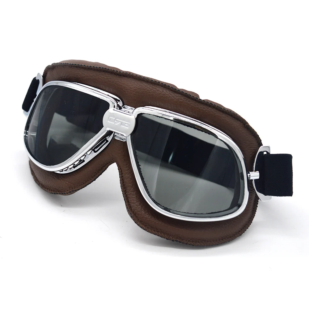 Мотоциклетные ретро очки Mooreaxe винтажные очки-авиаторы маскарадные для