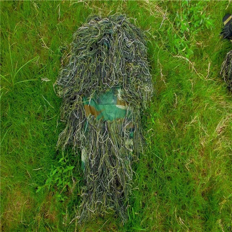 

Yowie Sniper Suit Hunting Gillie Suit Camouflage Tactical Camo Suit Hunting Paintball Green Grass Camouflage Ghillie Clothing