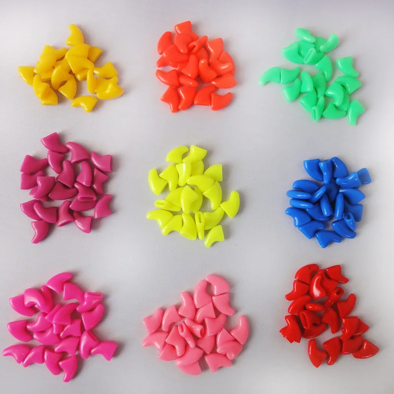 Инструменты для кошачьих ногтей 20 шт. мягкие колпачки домашних питомцев Когти