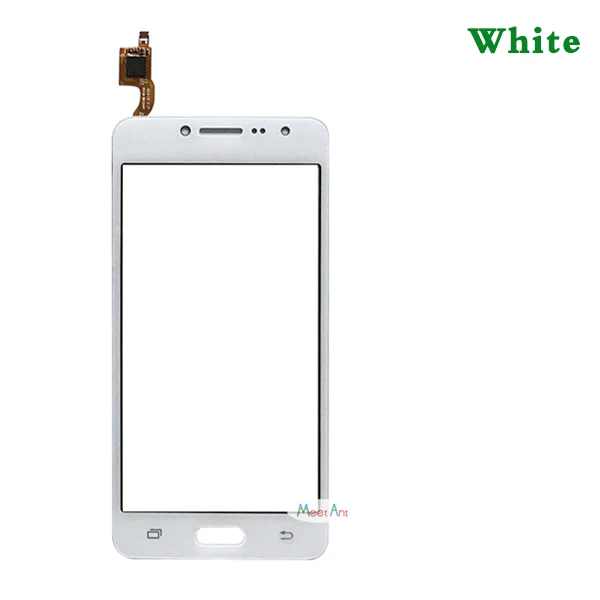 50 шт. высокое качество 5," для samsung Galaxy J2 Prime Duos SM-G532 G532 сенсорный экран дигитайзер сенсор внешняя стеклянная панель объектива - Цвет: White