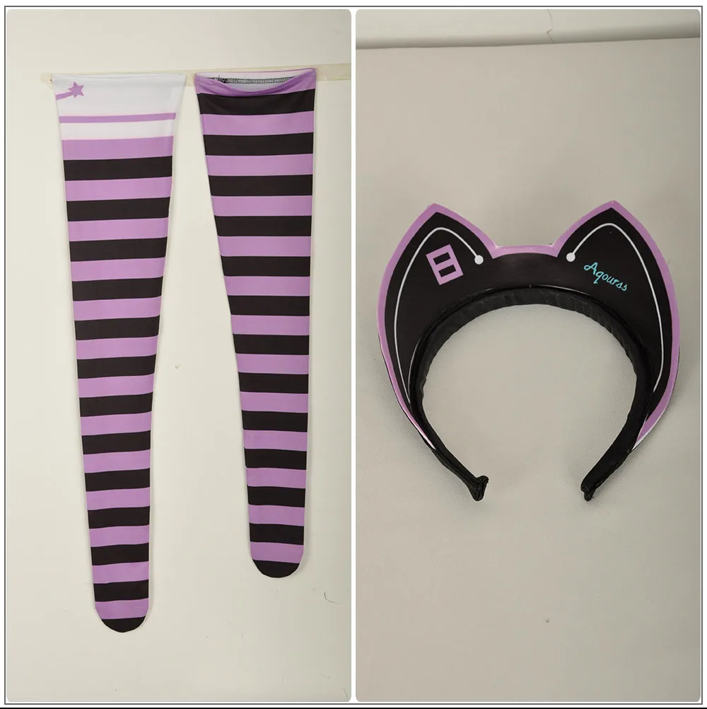 Милый! солнце! Aqours видео игры Пробуждение охара Мари косплей костюм для взрослых