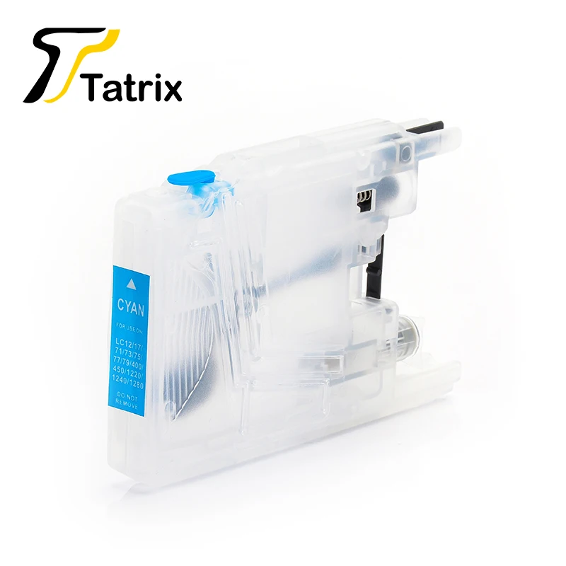 Заправляемые чернила Tatrix LC12 LC17 LC71 LC73 LC75 LC1240 LC1280 картридж для BROTHER MFC J6510DW J6710 J6910DW