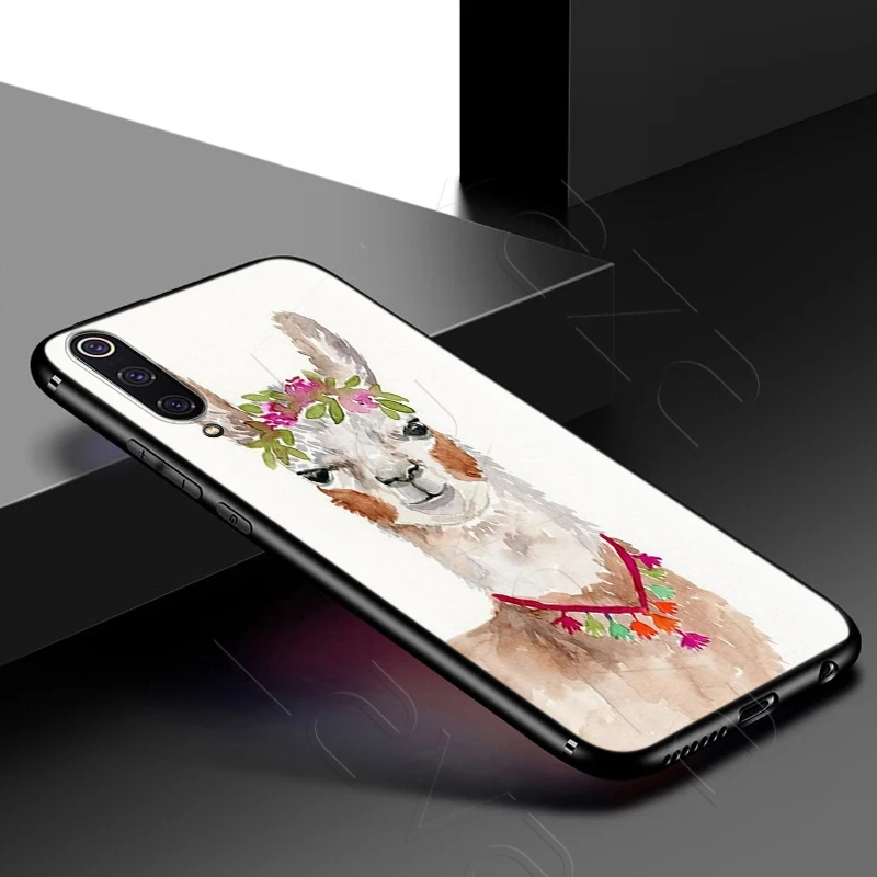 Lavaza лама ламы альпаки чехол с животным узором для Samsung Galaxy S6 S7 край J6 S8 S9 S10 плюс A3 A5