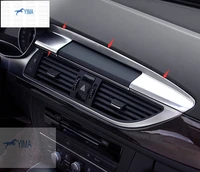 interior for audi a6 a6l 2012 2016 dashboard navigation panel multimedia display screen frame cover trim molding garnish