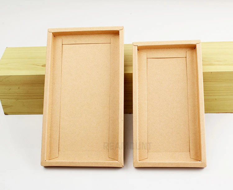 100 шт. лидер продаж универсальная черная картонная упаковочная коробка для iPhone 6 6S