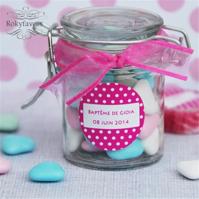 50 шт. мини-стеклянные банки сувениры держатель для свадебных приёмов | Дом и сад